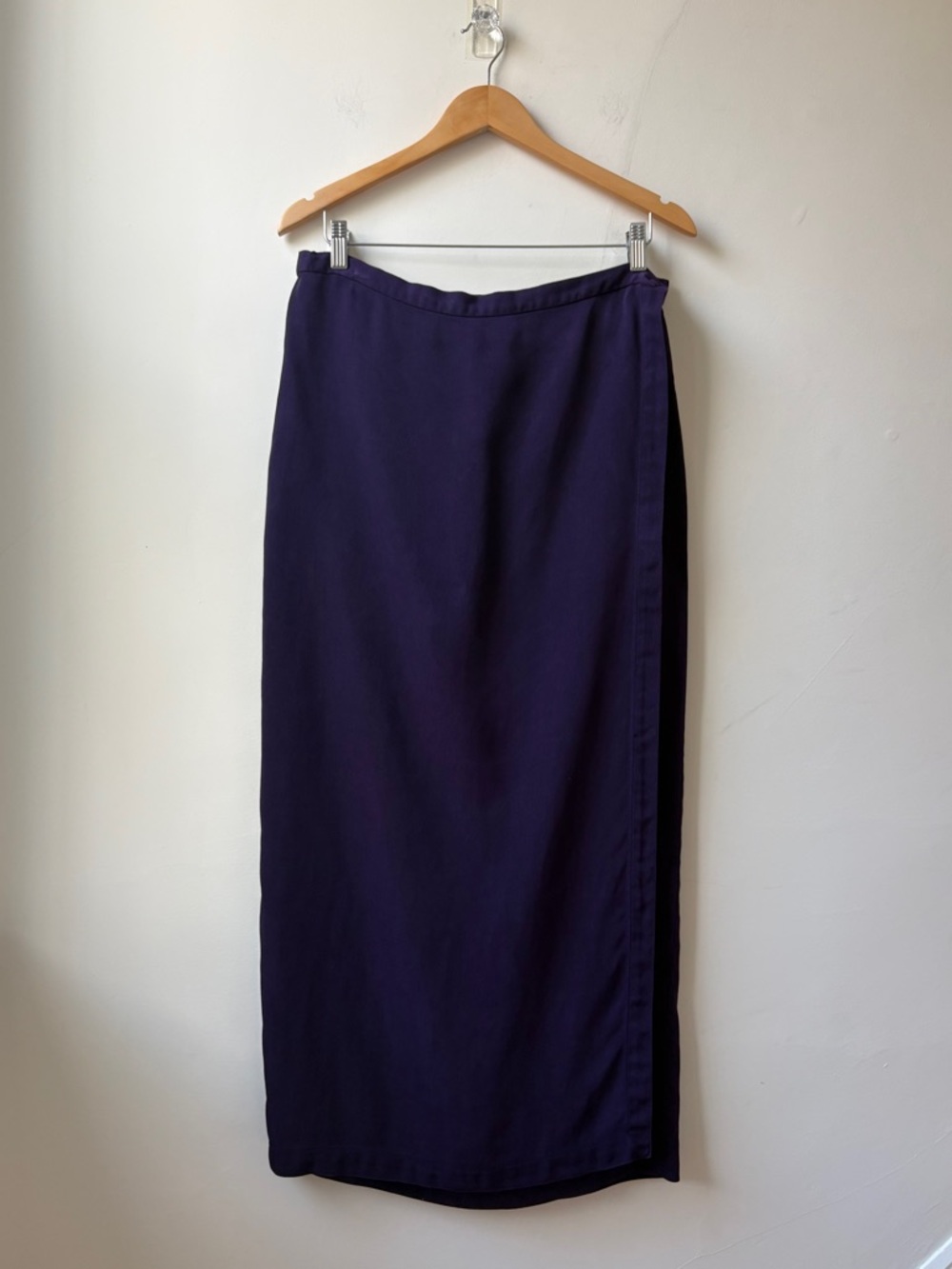 Vintage 90s Elieen Fisher Wool/Silk Skirt - Picture 2 of 14